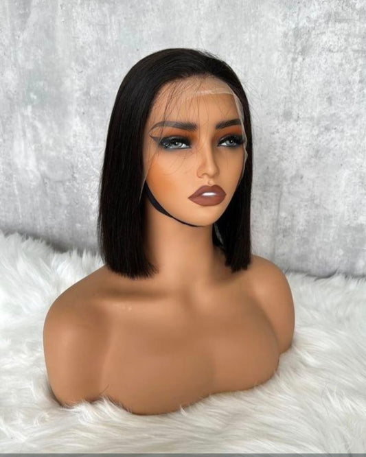Brazilian 13x4 Full Frontal Glueless Straight Wig