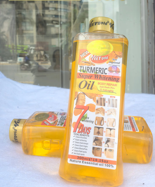 Veetgold Turmeric Super Whitening Oil – 300ML