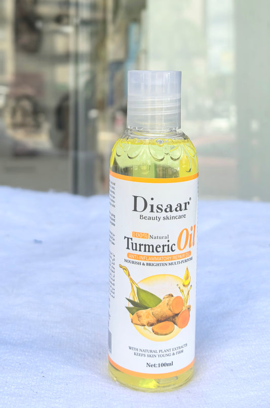 Disaar 100% Natural Turmeric Oil – Multi-Purpose Skin Repair & Brightening Oil