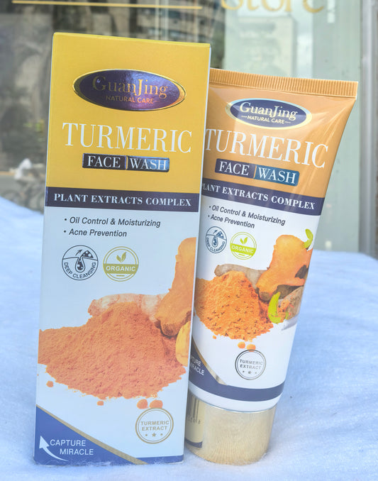 Guanjing Turmeric Face Wash – Deep Cleansing & Acne Control