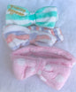 Cute Plush Bow Headbands - Set of 3